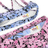 Bisexual Pride Aloha High-Waisted Bikini